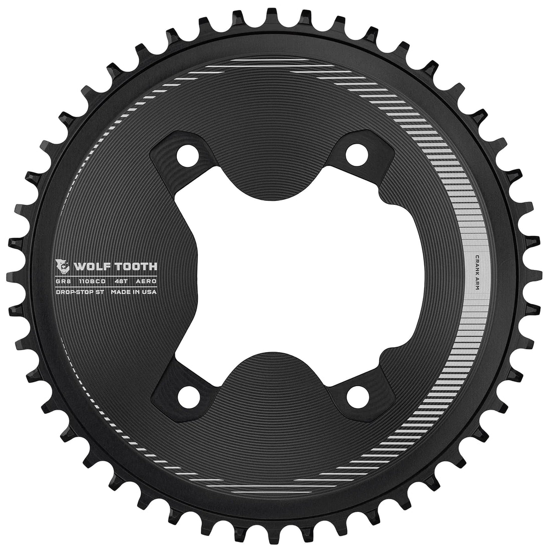 Wolf Tooth Aero 110 BCD Shimano GRX Kettenblatt