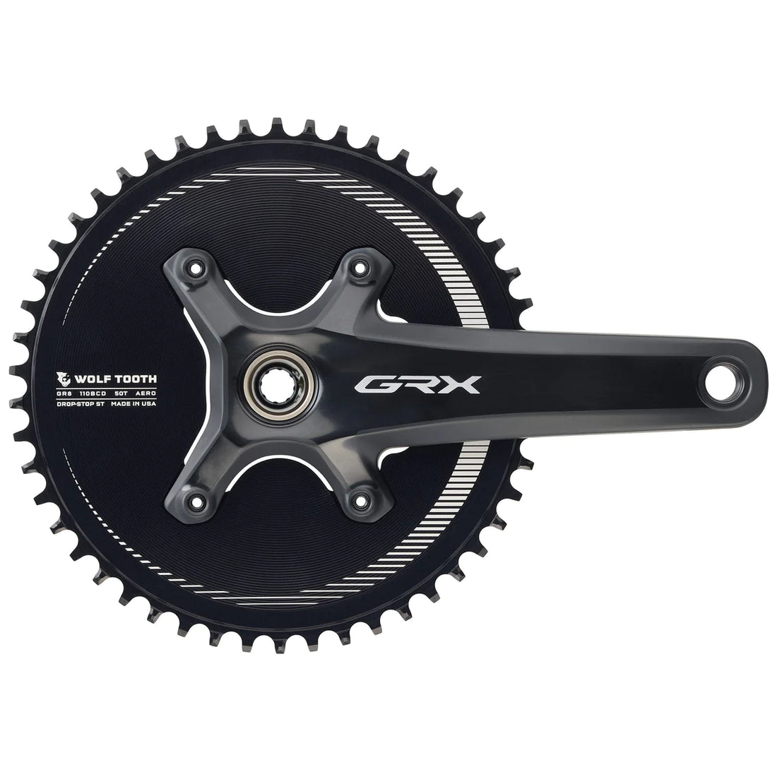 Wolf Tooth Aero 110 BCD Shimano GRX Kettenblatt