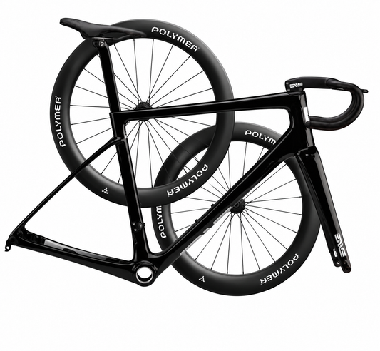 Envee Melee Rennrad Rahmenset inkl. Polymer Workshop Eclipse 58:62 Laufradsatz