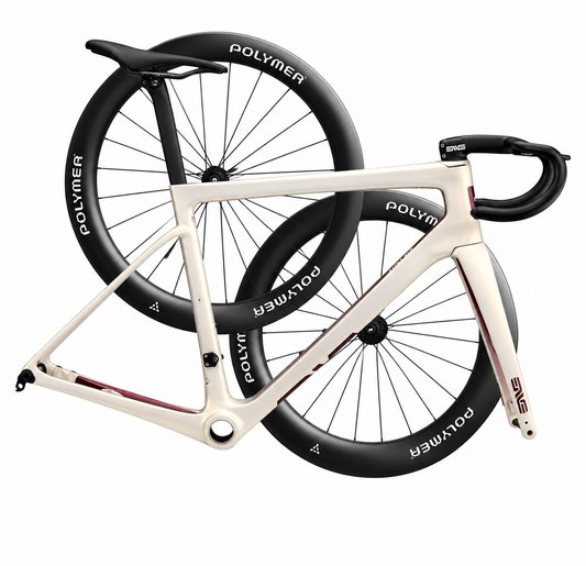 Envee Melee Rennrad Rahmenset inkl. Polymer Workshop Eclipse 58:62 Laufradsatz