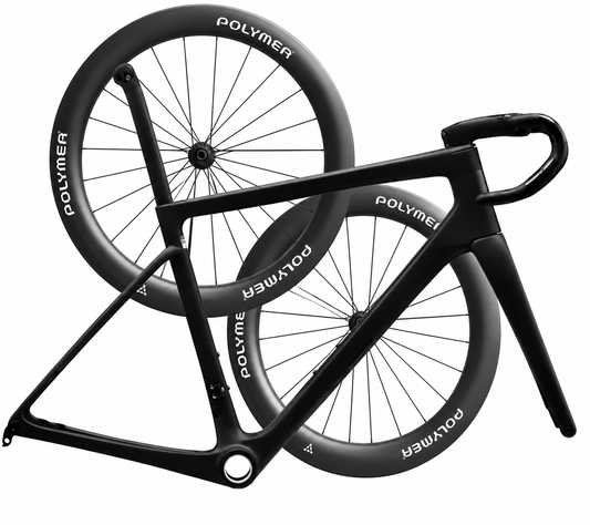 Envee Melee Rennrad Rahmenset inkl. Polymer Workshop Eclipse 58:62 Laufradsatz