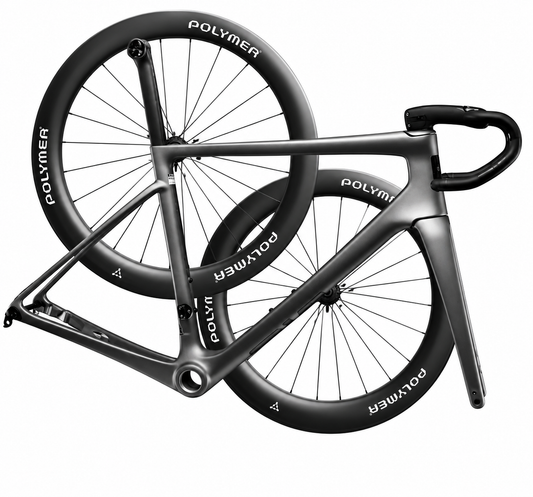 Envee Melee Rennrad Rahmenset inkl. Polymer Workshop Eclipse 58:62 Laufradsatz